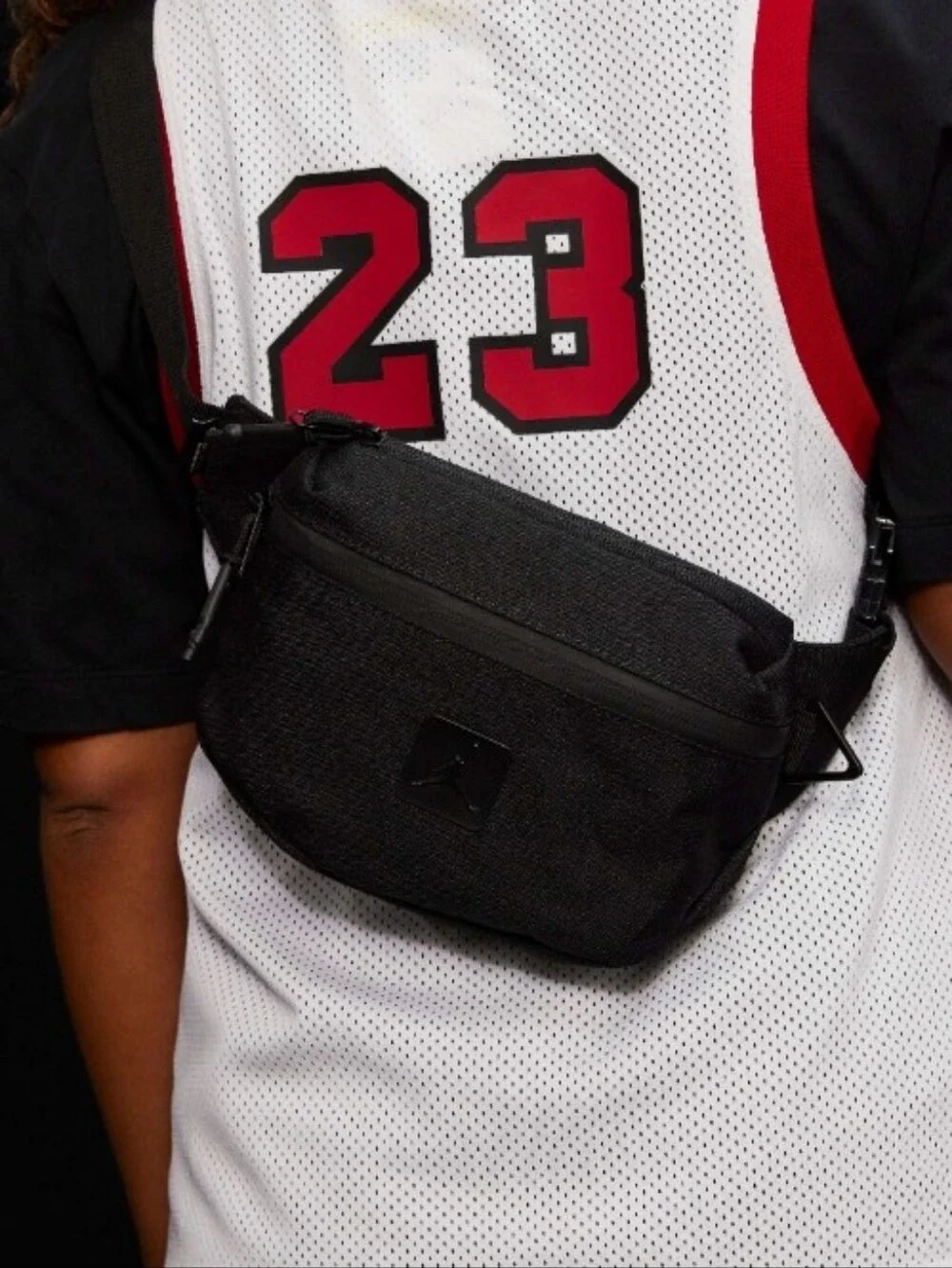 Jordan Cordura Crossbody Belt Bag- Black